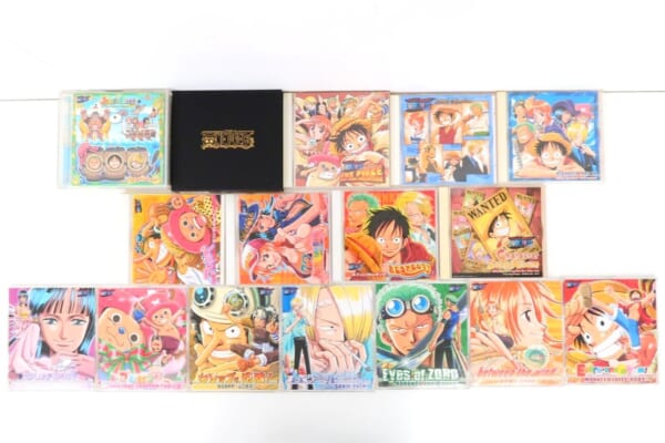 『ONE PIECE』キャラクターソング・主題歌などCD16枚を買取！